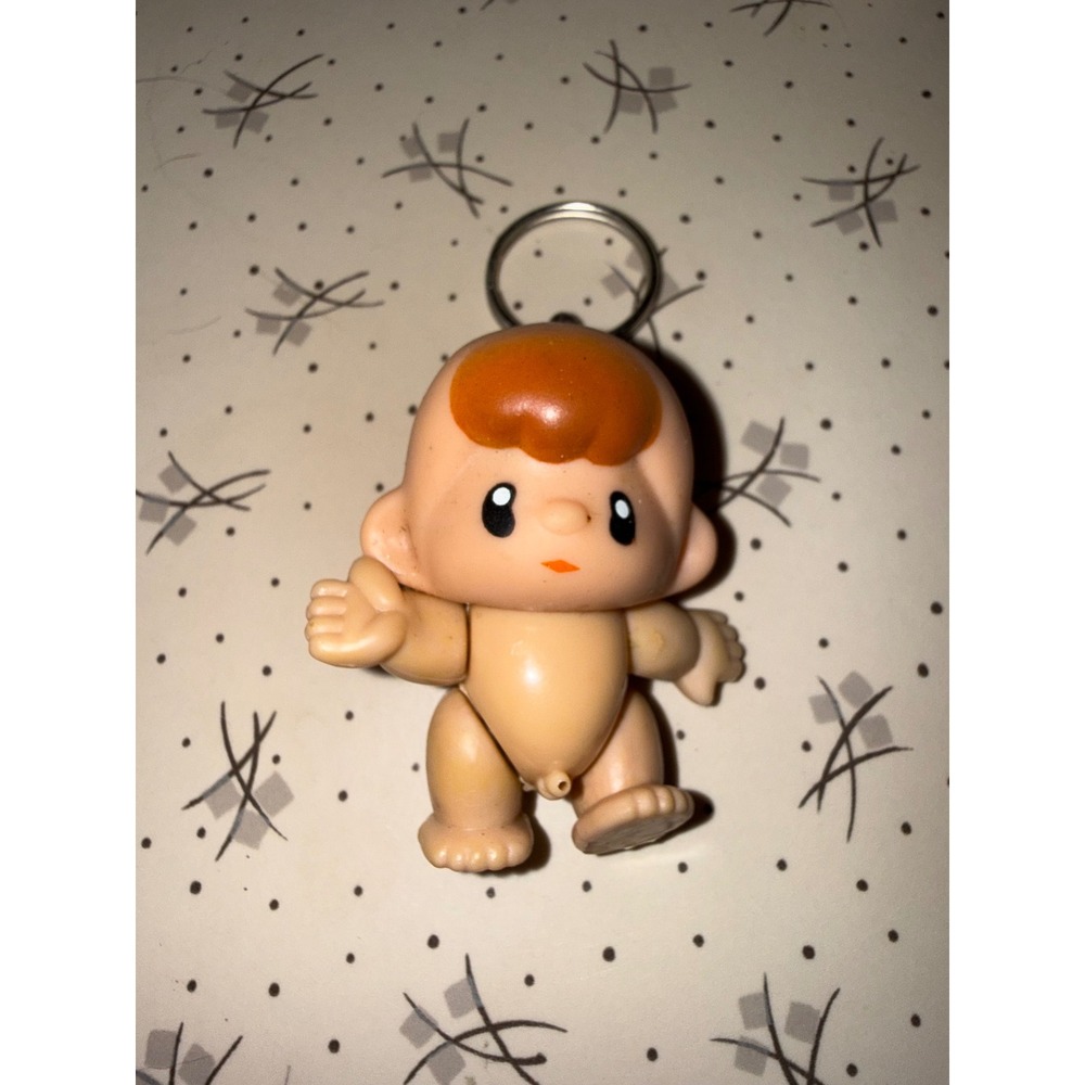 Vintage Tinkle Tot Wee Wee Boy Keychain Novelty Baby Doll Gag Gift